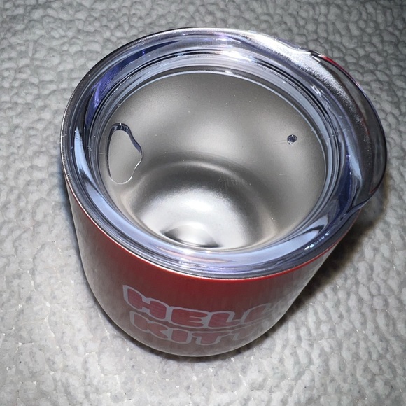 Red Christmas Hello Kitty coffee cup, hello kitty tumbler. Hello kitty christmas - Picture 3 of 3